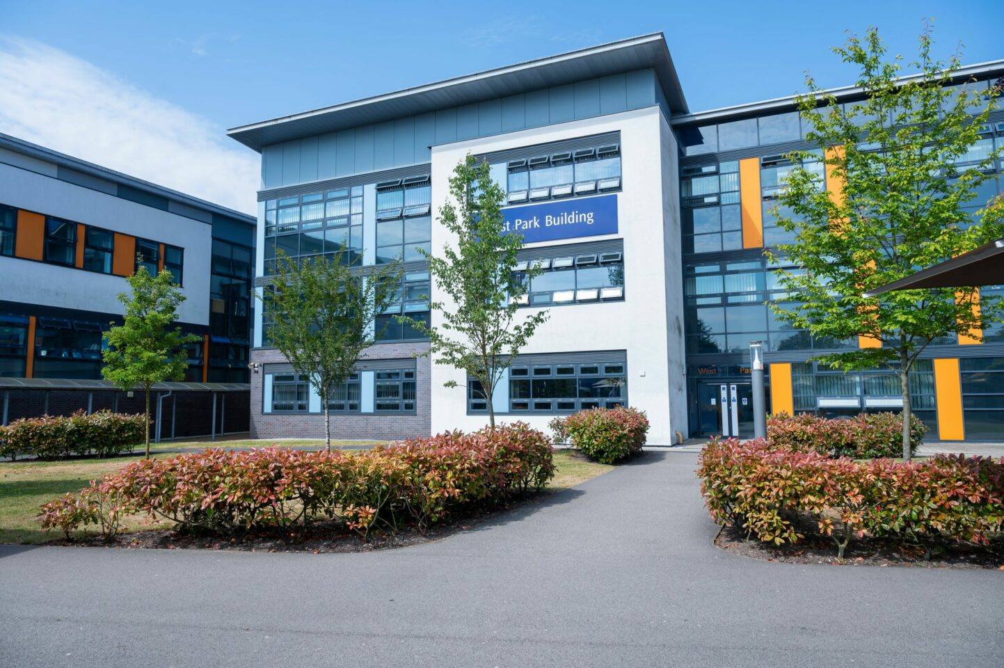 Carmel College Campus building.
