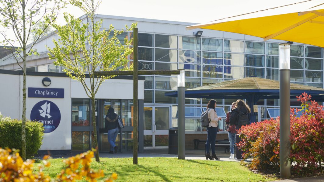 Chapliancy building at Carmel College.