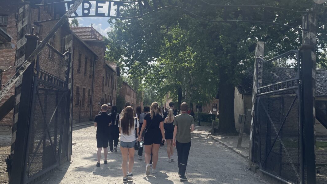 Students at Auswich