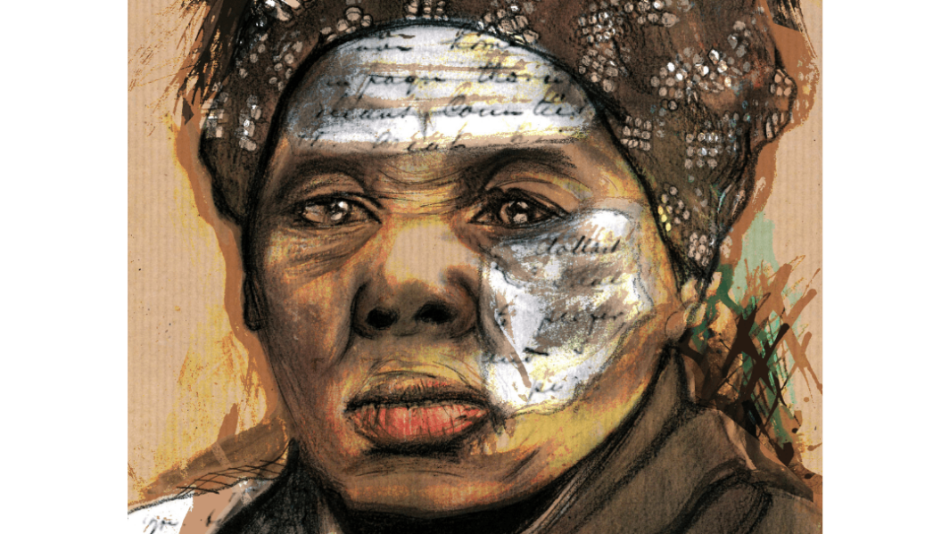 Picture of black man artwork