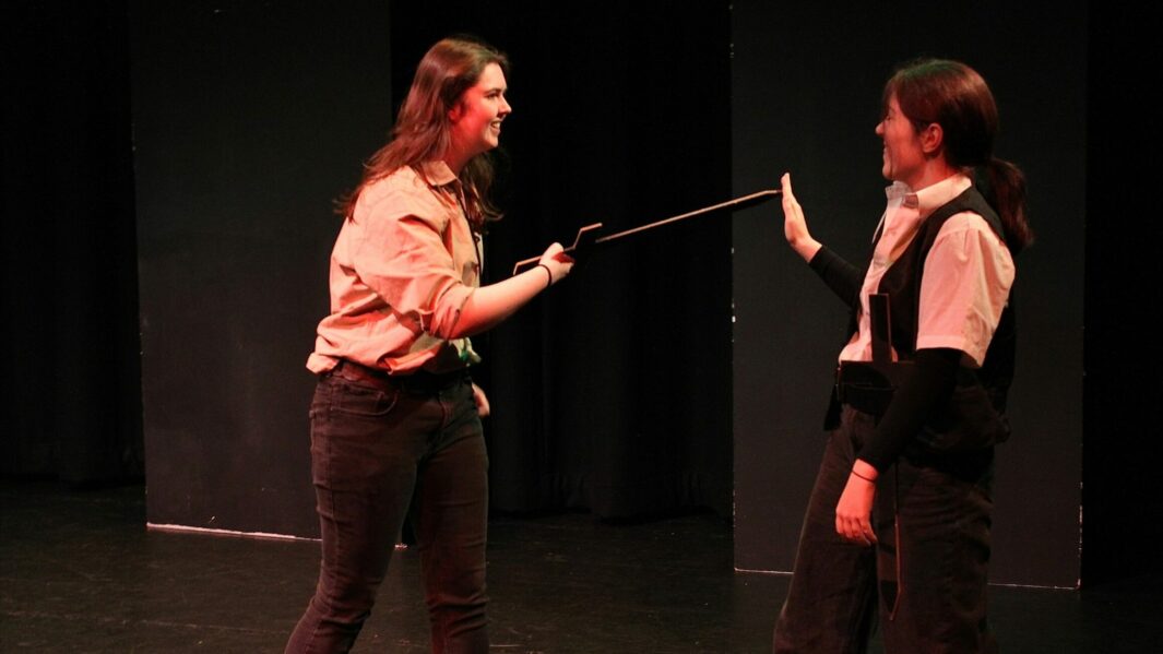 Performing Art Student on Stage