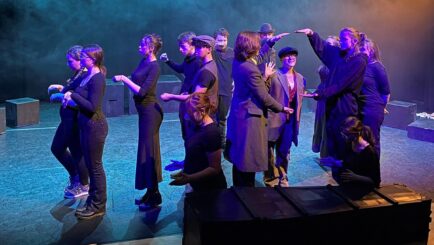 Students performing Dracula