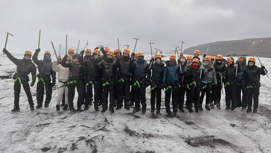 Iceland welcomes A Level Geography students on their annual trip