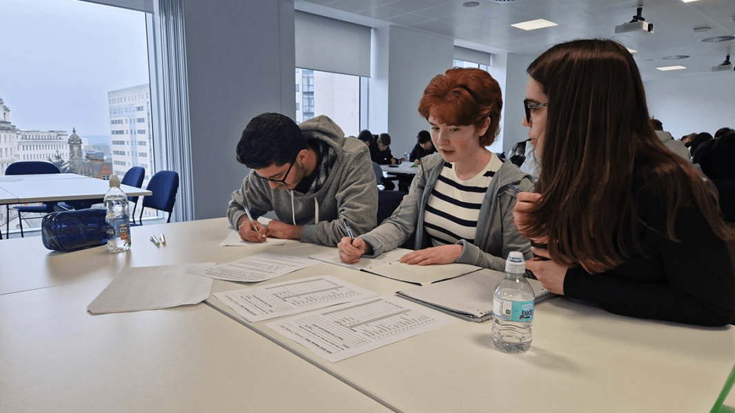 a Level Maths students win Gold, Silver and Bronze certificates at Liverpool Mathematics Society Pop Quiz