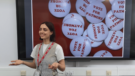 Former Carmel students Charlotte Patmore delivers photography workshop to our A Level Photography students