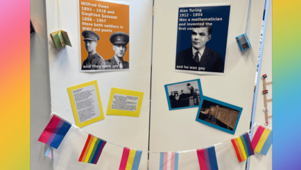 Chaplaincy art exhibition for LGBT+ History Month