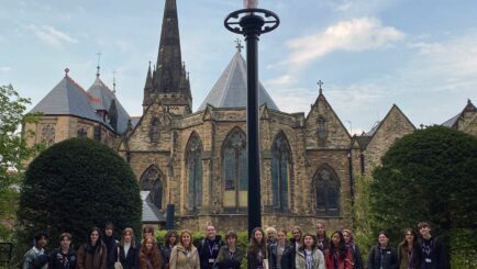 A Level Fine Art and UAL Extended Diploma students visit Liverpool Hope University for Art History Event