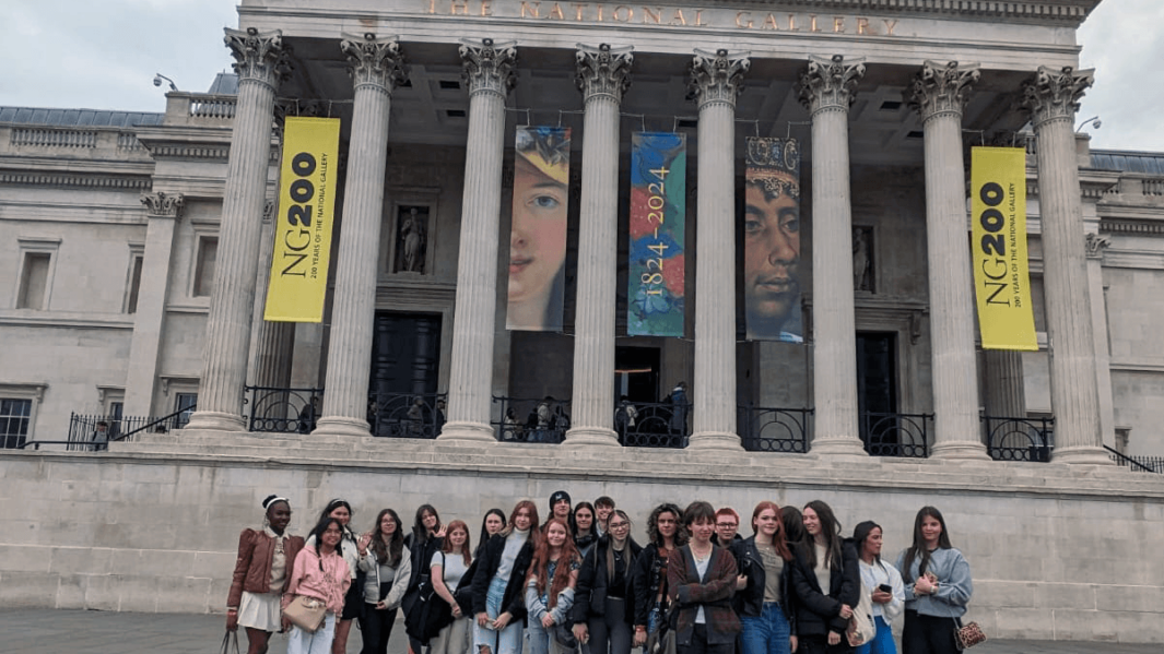 Carmel Art students visit National Gallery in central London