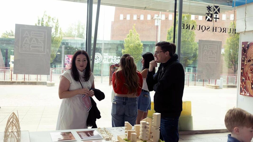 Carmel College's Bazaar Exhibition Launched on Saturday 8th June 2024 in St Mary's Market, St Helens