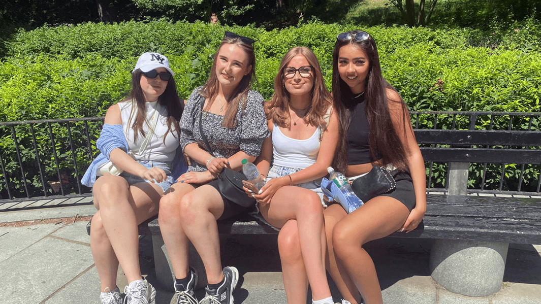 Carmel College students enjoy visiting Central Park on their annual New York Trip
