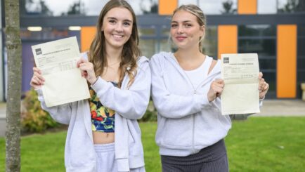 Carmel College celebrates 66.6% of students achieving top grades (A*-B / Dist*/Dist) on results day 2024
