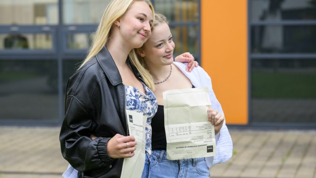 Carmel Class of 2024 students celebrate together on Results Day 2024