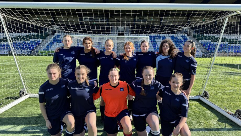 Girls football team picture