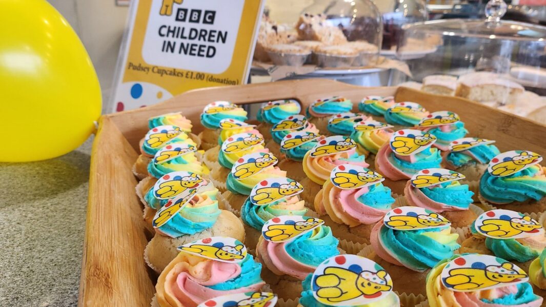 pudsey cakes for children in need