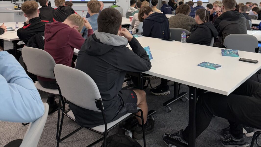 Students taking part in a workshop at LJMU