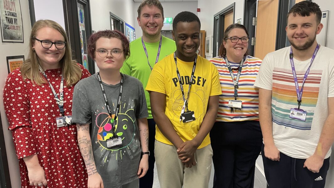 Foundation learning staff & students wearing bright colours