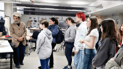 Carmel A Level Fashion and Textile Students attend University workshops a Liverpool Hope University and Liverpool John MooresUniversity