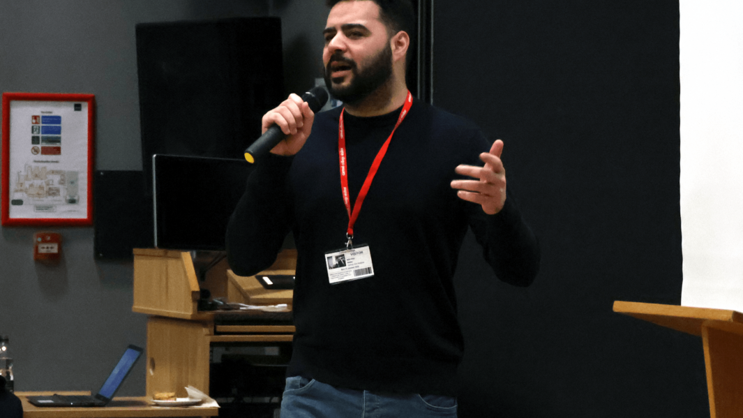 Ben Osu head of Equity & Inclusion at Everton Football Club delivers inspiring talk to Carmel staff and students