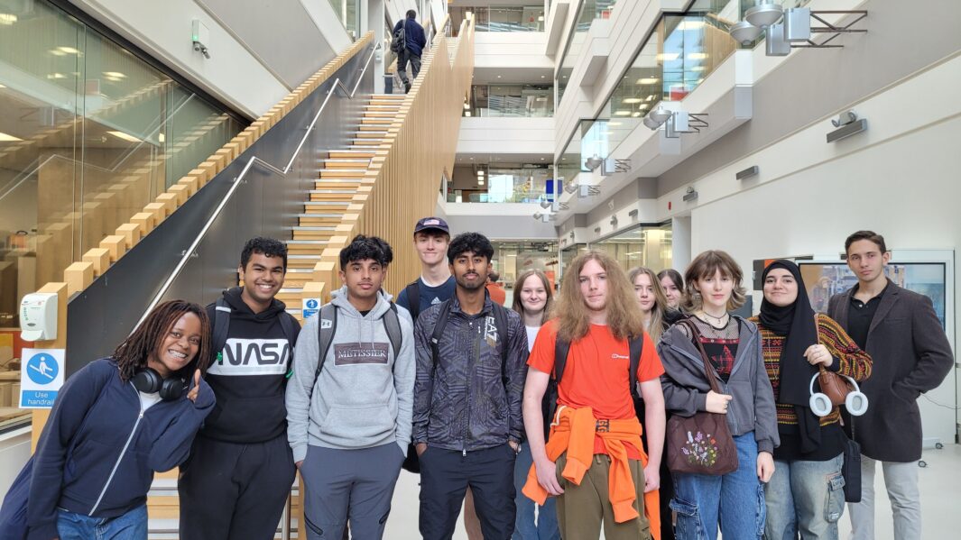 Computer science students at the Knowledge Quarter