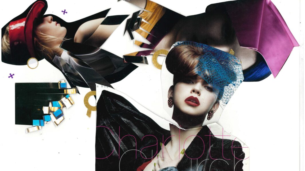 artwork of a person cut out