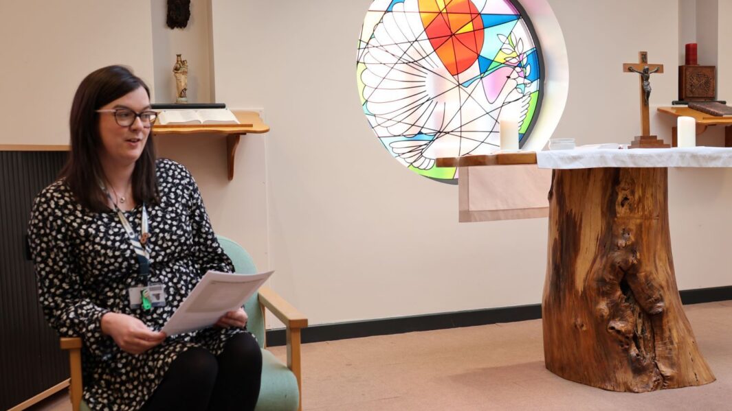 A service in our chaplaincy