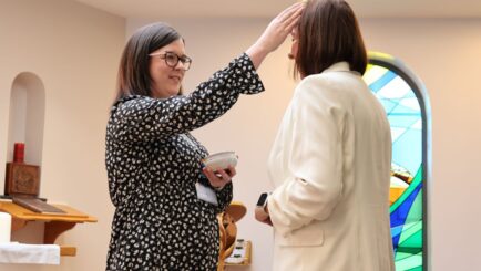 Ash Wed ashes distribution