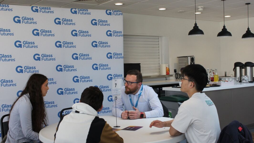 Students talking at Medical Networking event