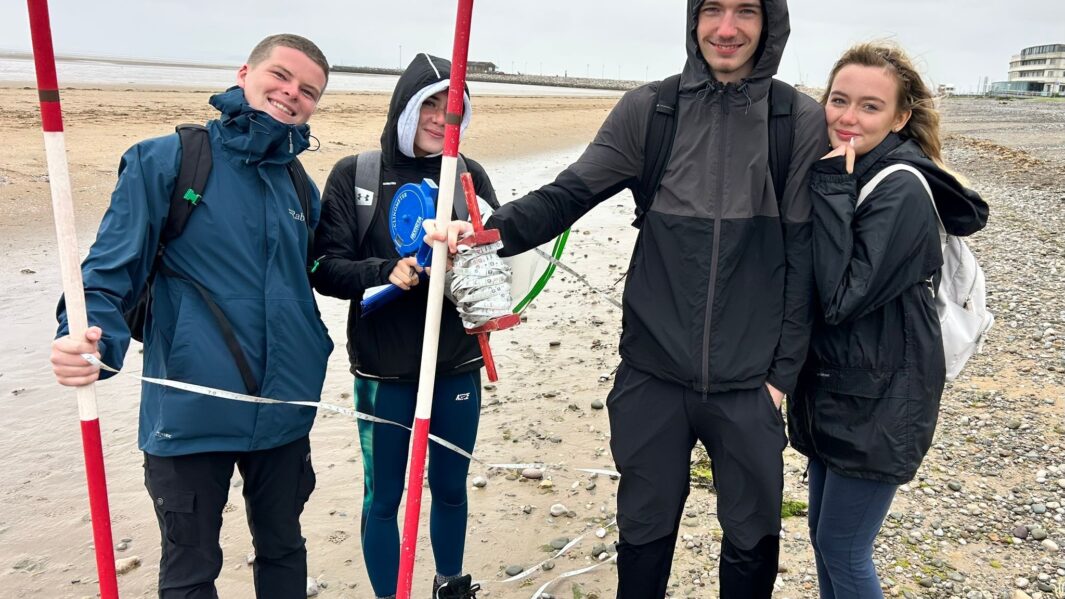 Geography fieldwork in Morecambe