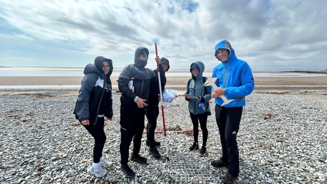 Geography fieldwork in Morecambe