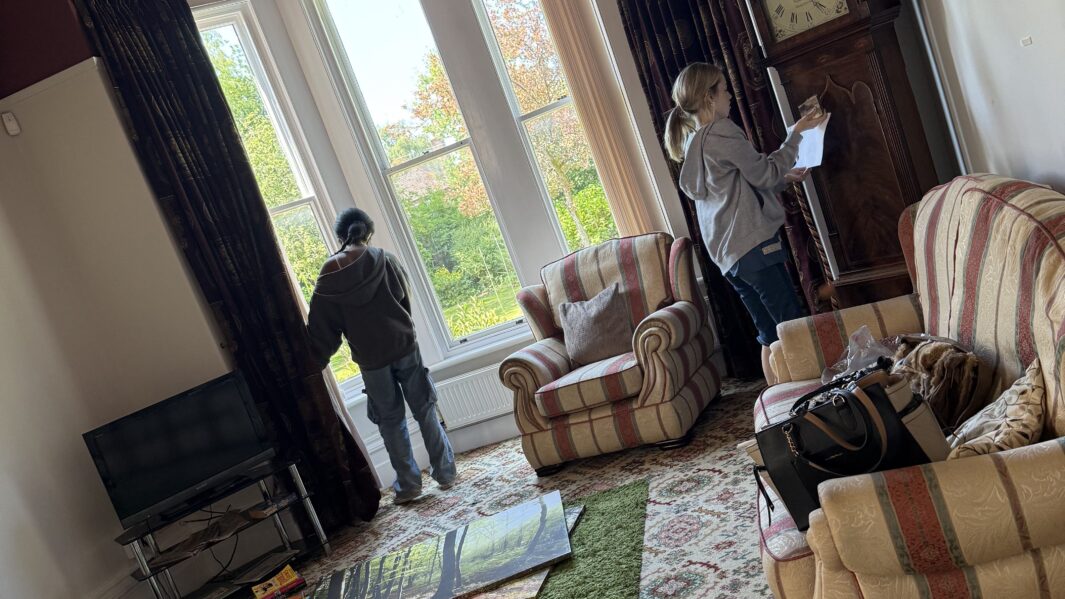 Students on a Criminology day at Edge Hill University