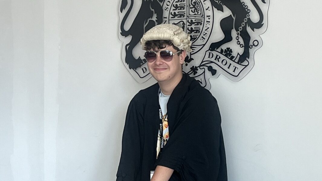 Students on a Criminology day at Edge Hill University