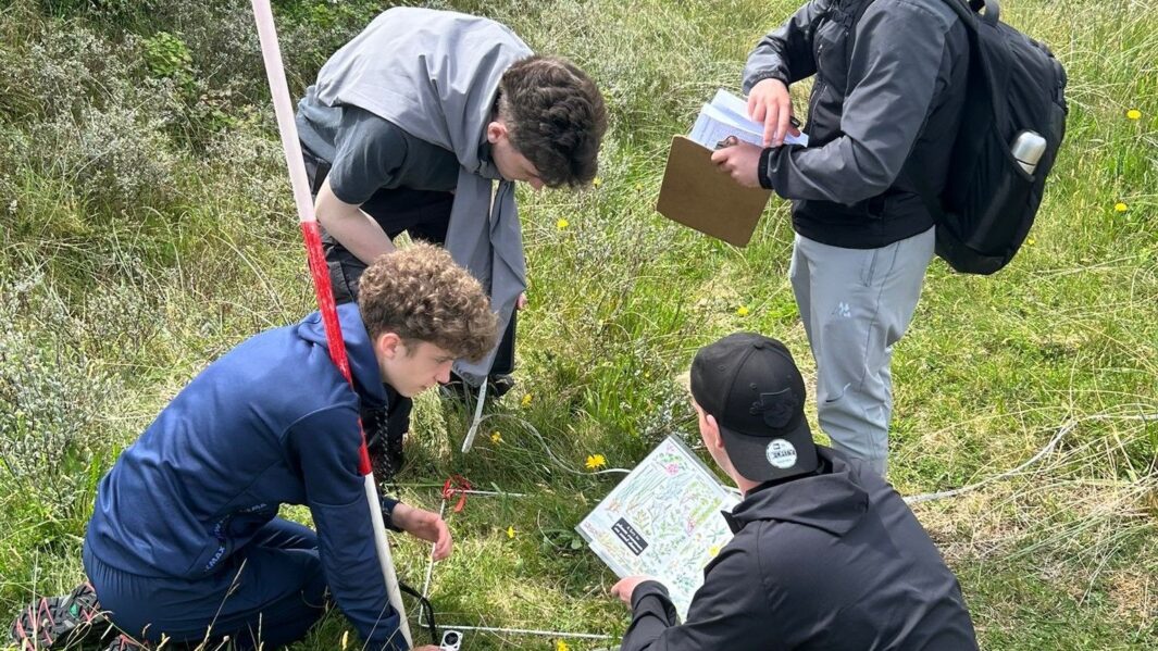 Geography fieldwork in Morecambe