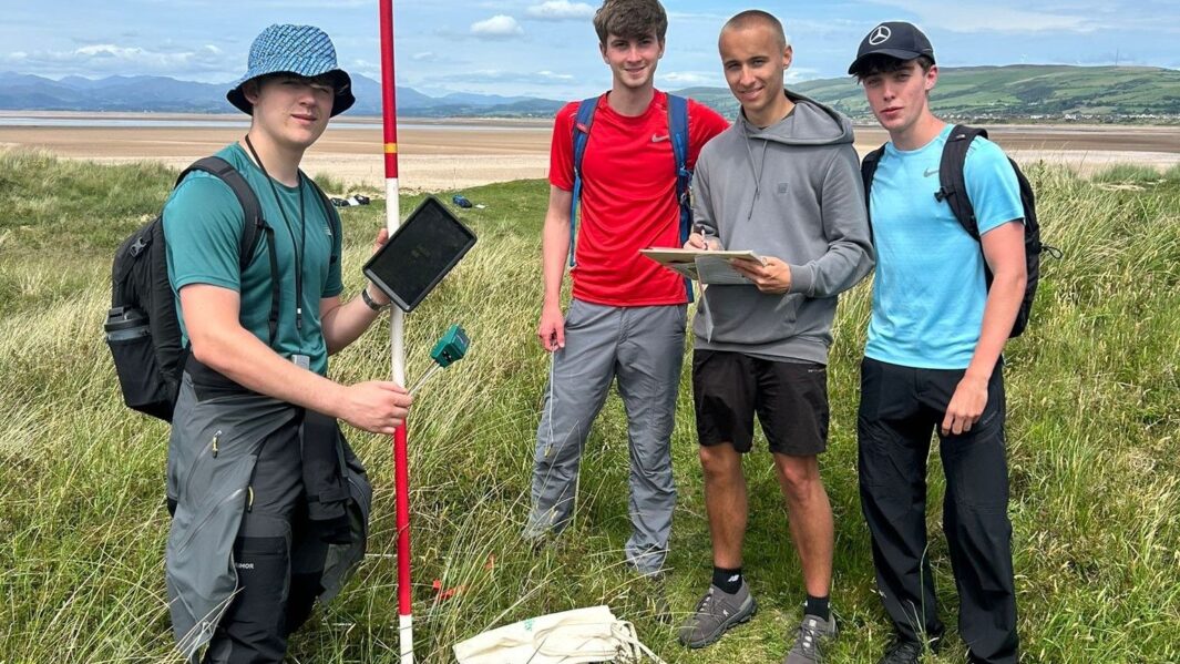 Geography fieldwork in Morecambe
