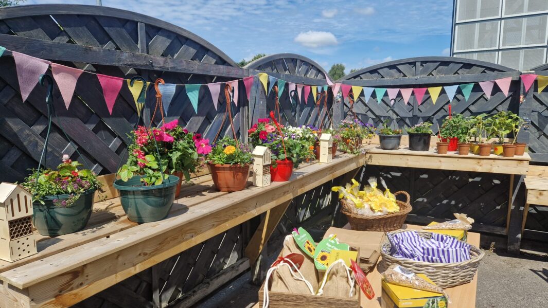 Foundation students at Summer Fair