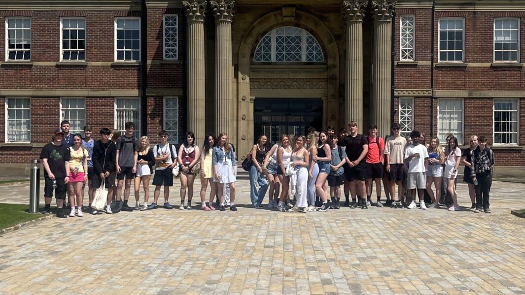 Students on a Criminology day at Edge Hill University