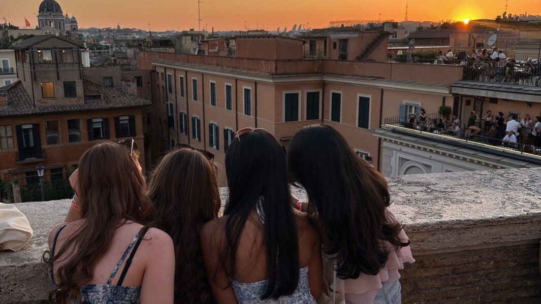 History students seeing the sights of Rome