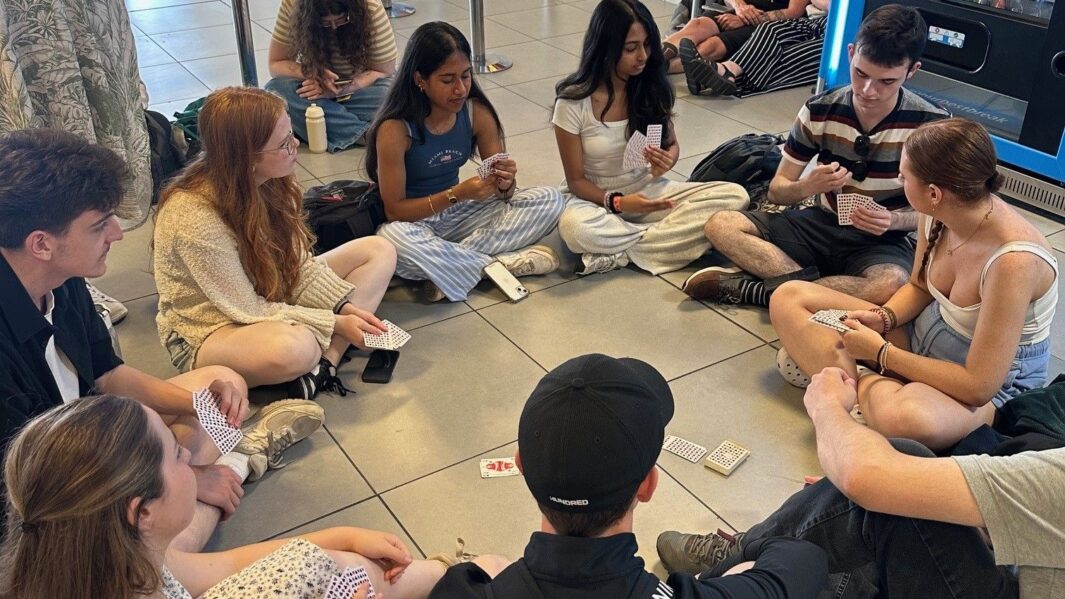 History students seeing the sights of Rome