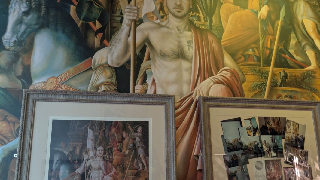 artwork at the national football museum