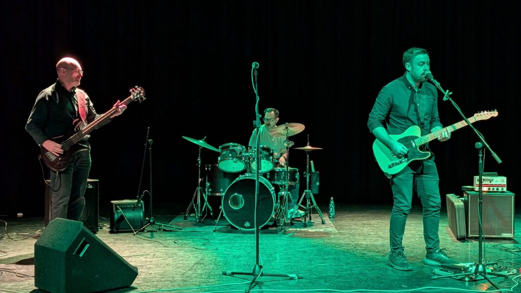 Staff band performance in the Dalton Theatre