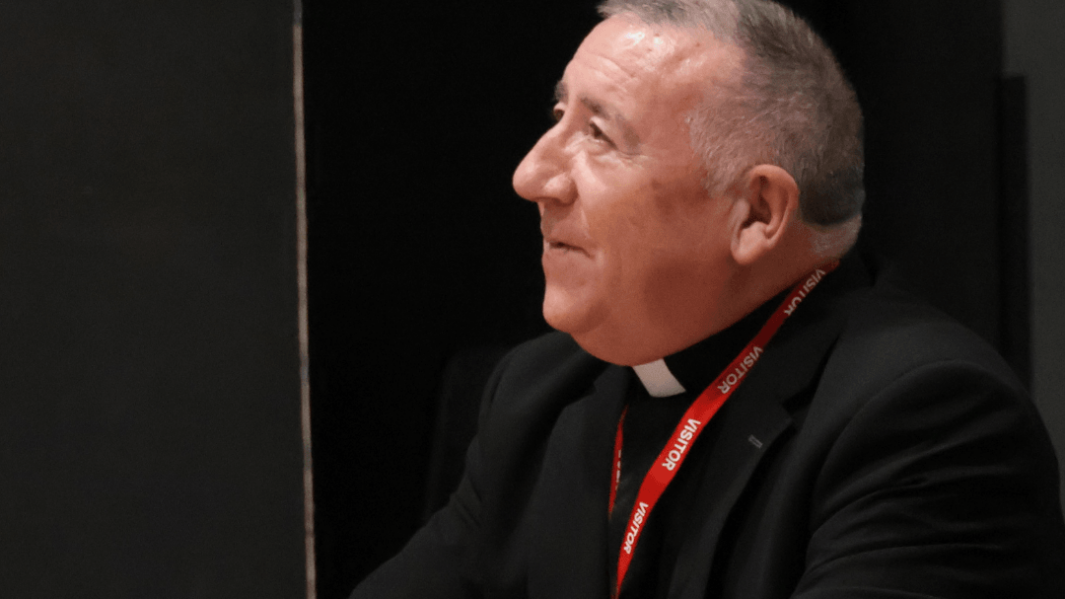 Visitor at the interfaithing event