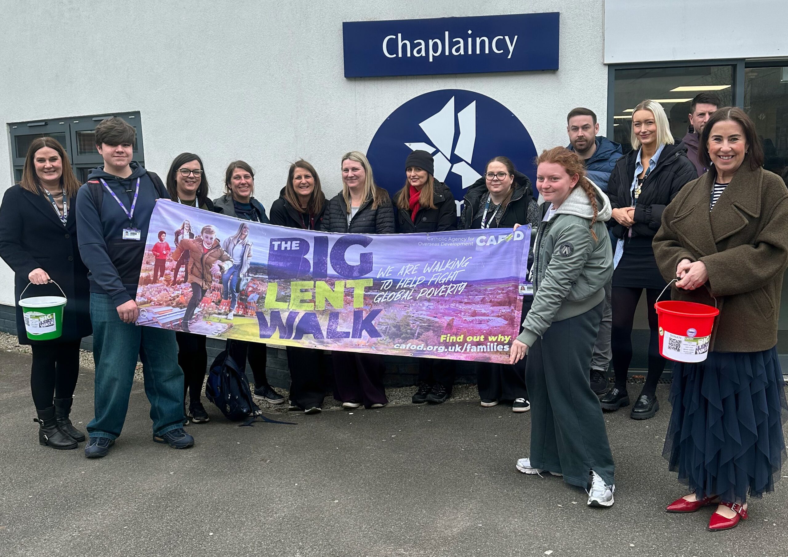 Lent Walk College community joins CAFOD's Big Lent Walk - Carmel College