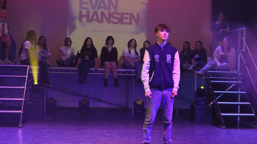 Boy on stage in the Dalton Theatre